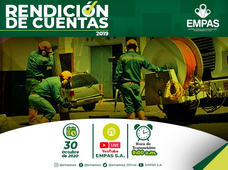 EMPAS RENDIRÁ CUENTAS A TODOS SUS USUARIOS