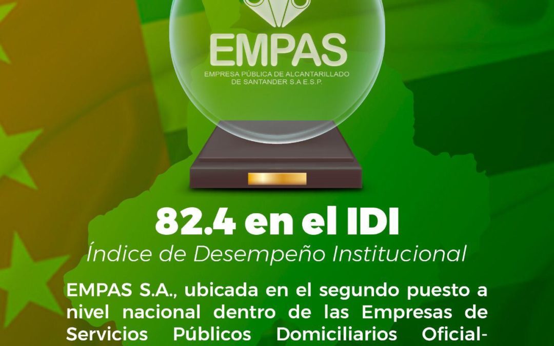 EMPAS, gran Desempeño Institucional en 2020